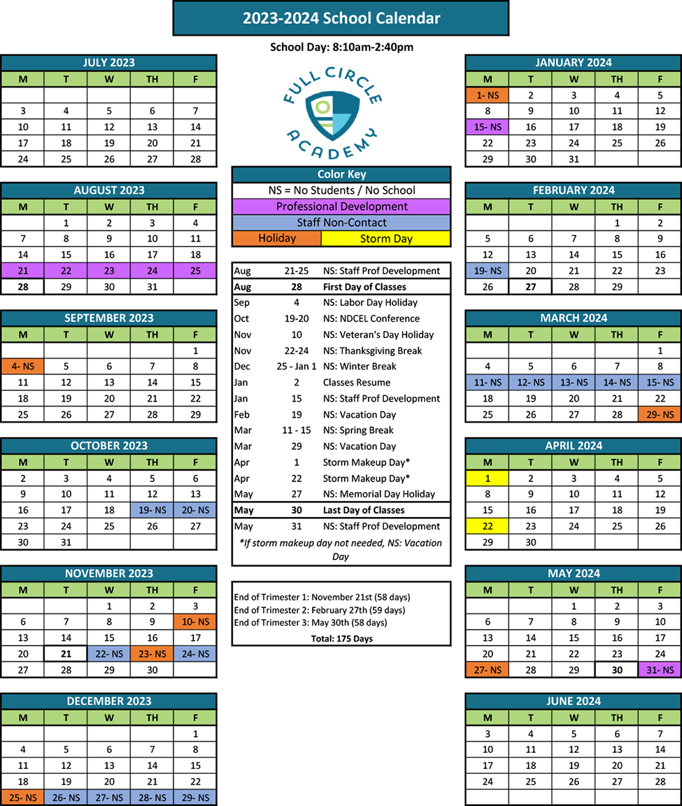 Tuition Payment Full Circle Academy